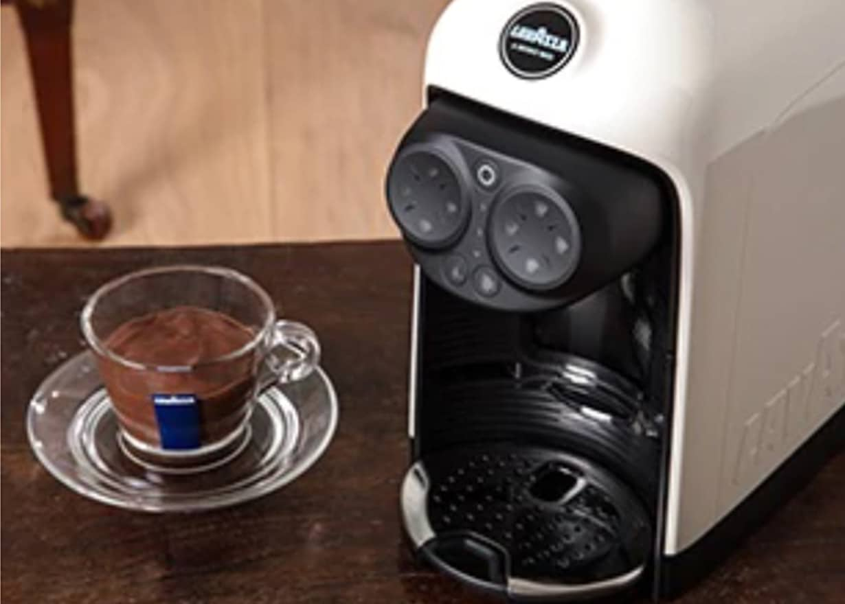 Moore Electrics - Lavazza LM950 A Modo Mio Desea Coffee Machine Brown