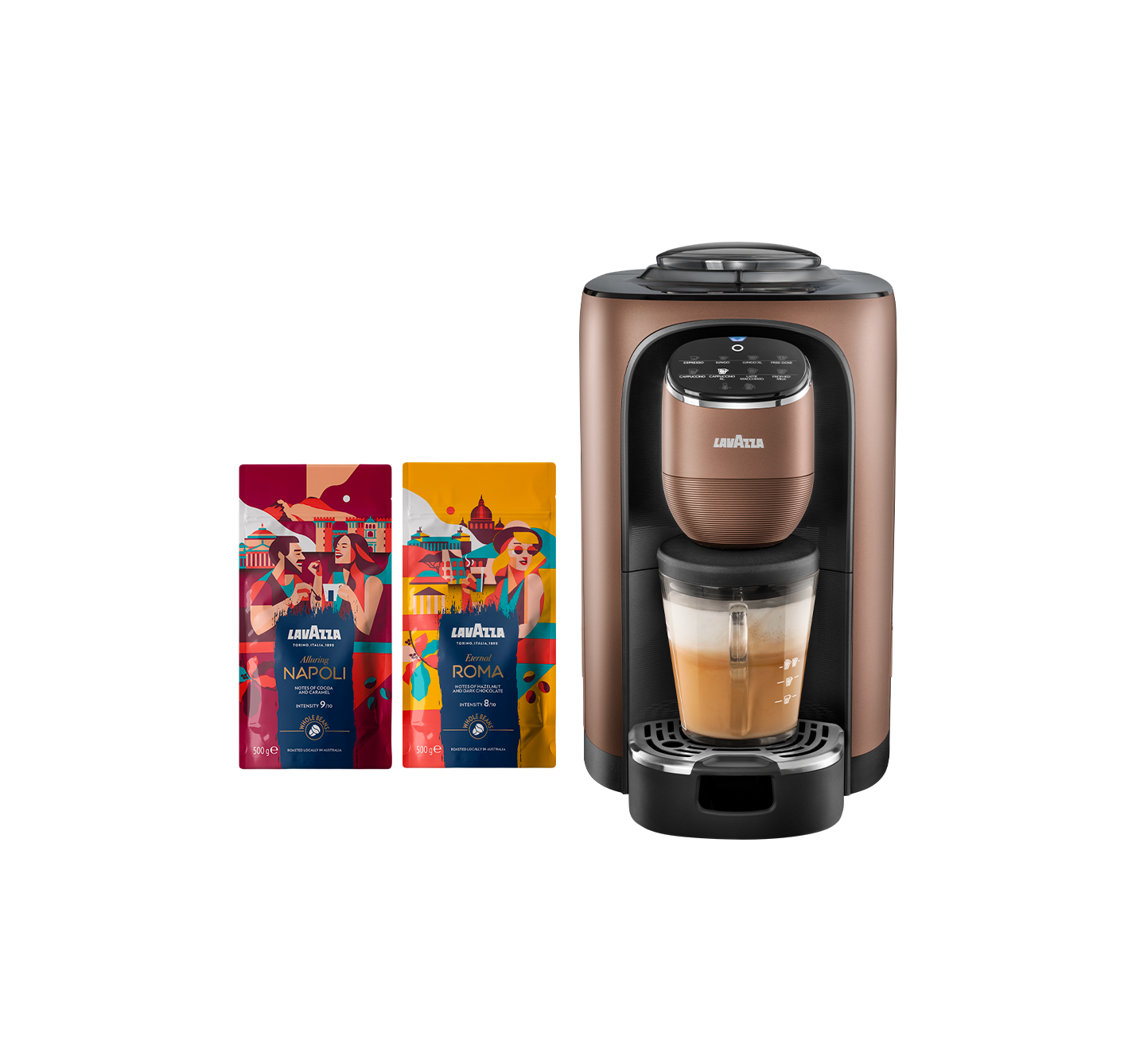 Assoluta Bean To Cup and Tales Of Italy Bundle