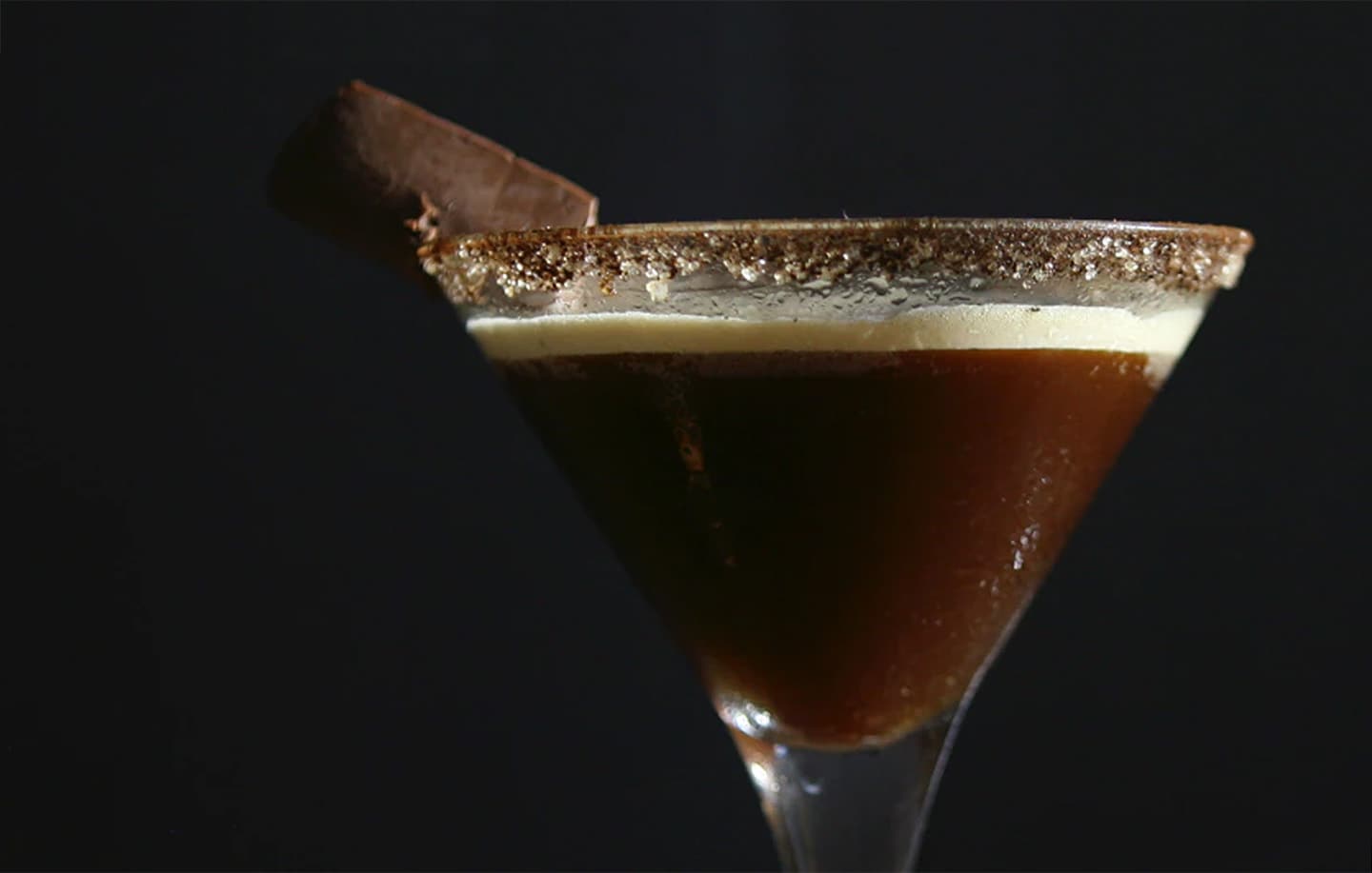 Espresso Martini with coffee